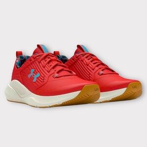 Under Armour Women’s Red Charged Commit TR 4 PRNT Training Shoes Sz 10 Sneakers